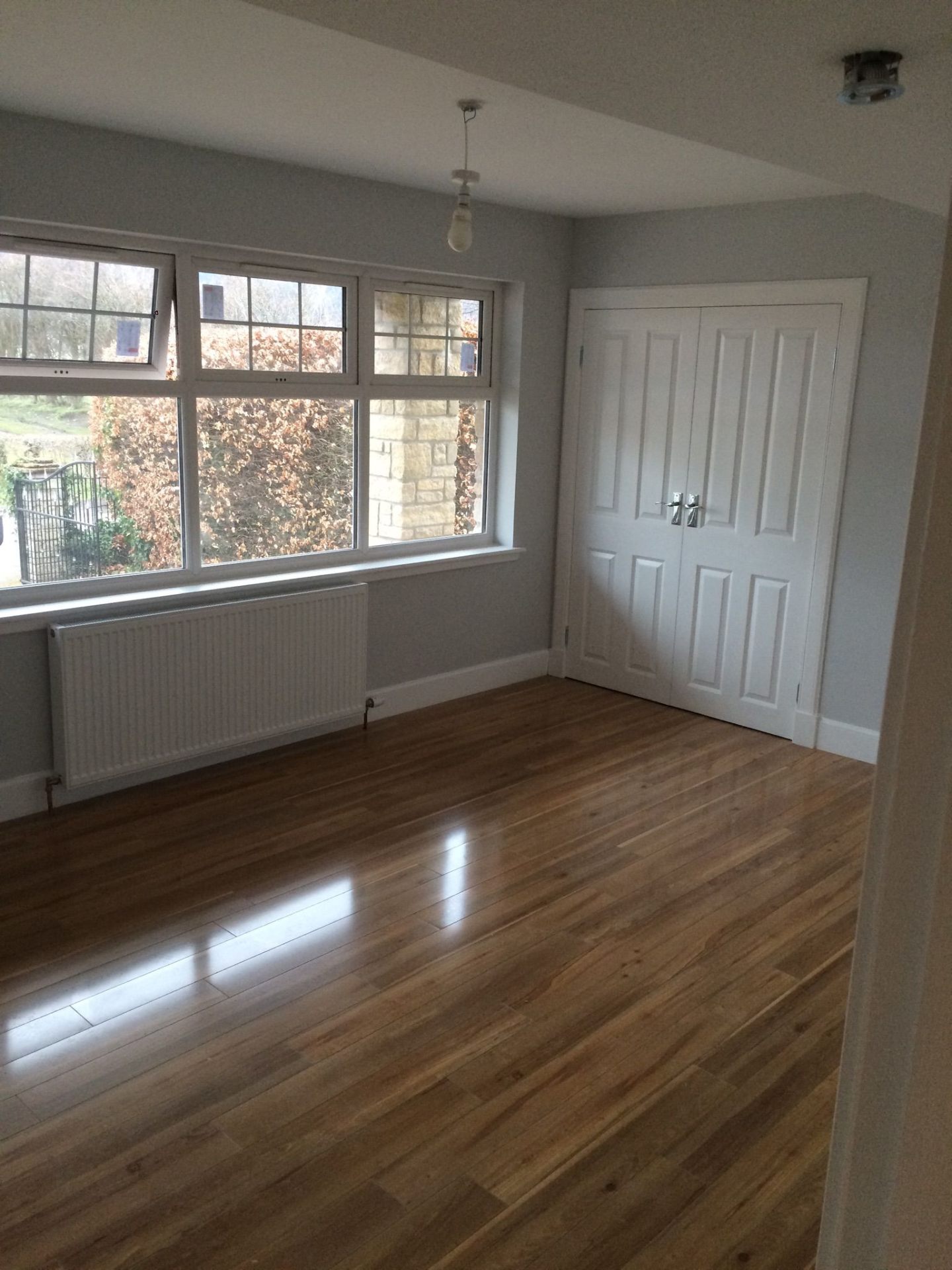 Bedroom Renovation with Oak Flooring by Marshall & Co in Perth
