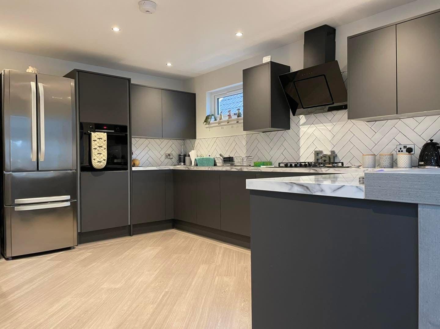 Modern Grey Kitchen by Marshall & Co in Dunblane