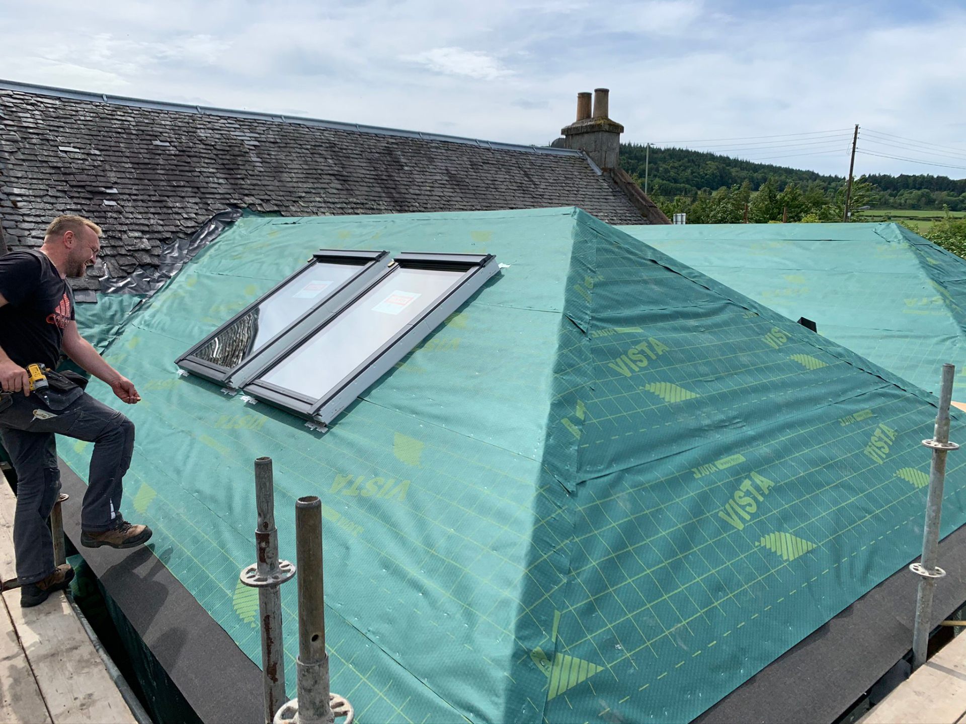 Velux Window Installation by Marshall & Co in Perthshire